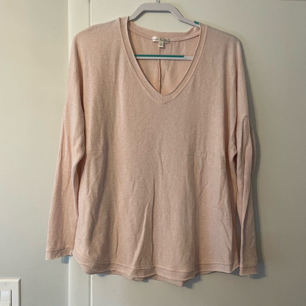 Nine Britton Light Pink Sweater